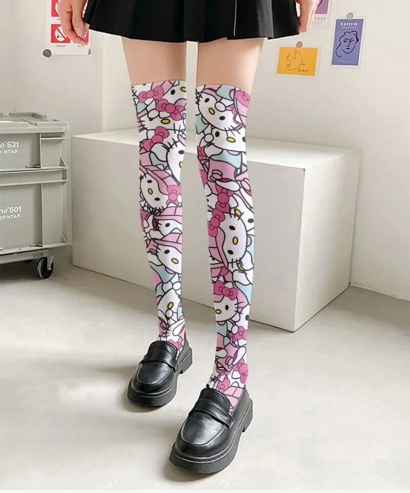 Chaussettes à motifs Hello Kitty