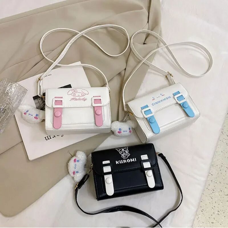 Sac à main en cuir pour femme Cinnamoroll