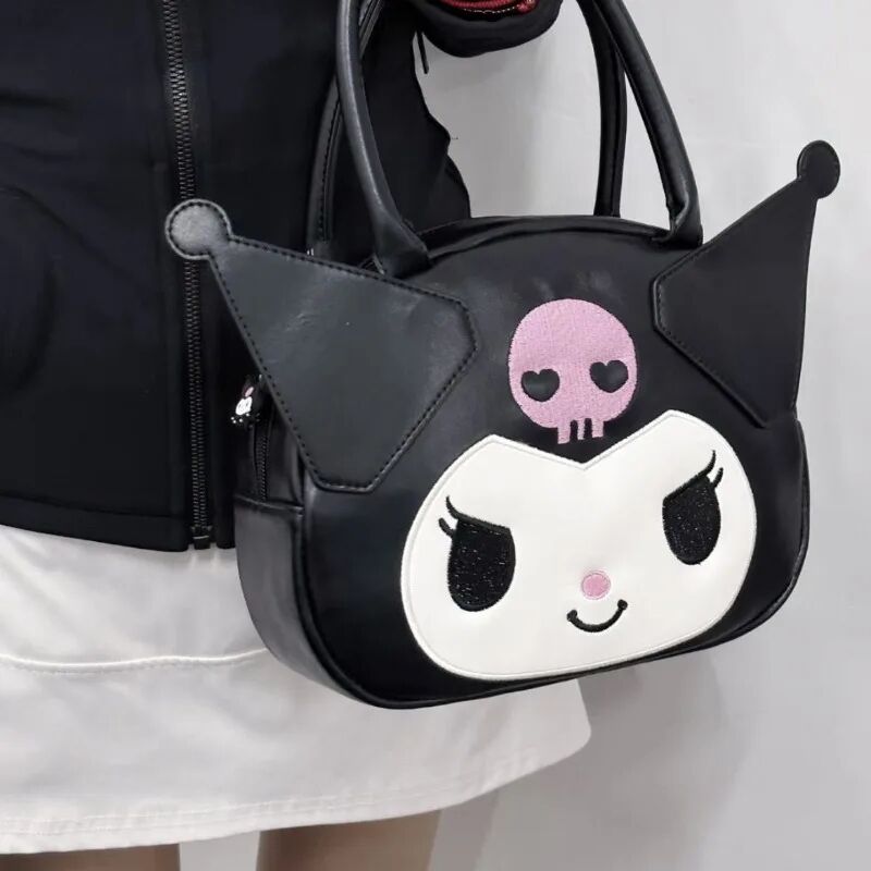 Sac à main en cuir PU pour femmes Kuromi – Image 2