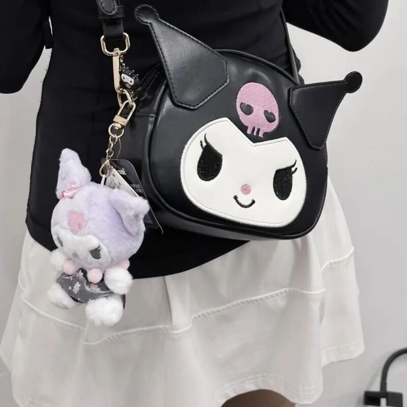 Sac à main en cuir PU pour femmes Kuromi – Image 3